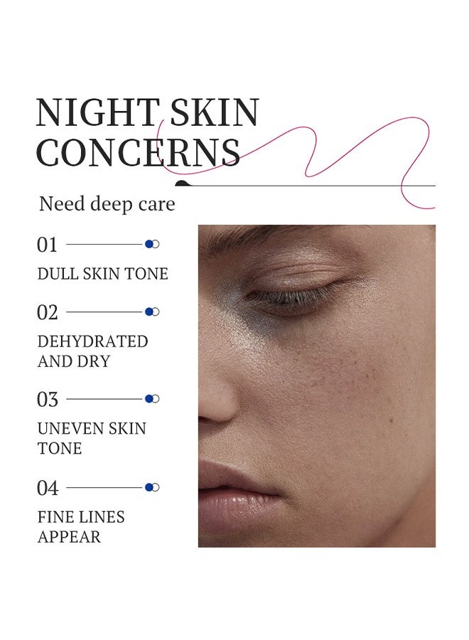 Kormesic Bright Blueberry Night Cream, Facial Moisturizer Barrier Cream for Hydration Moisture & Vitality 30g - Image 3